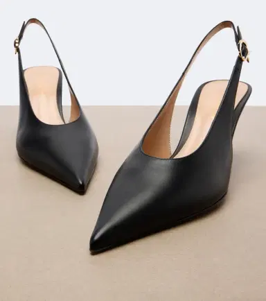Gianvito Rossi Sofia leather slingback pumps | Thumbnail 2 Gianvito Rossi Sofia leather slingback pumps | Thumbnail 2