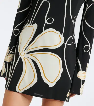 Cala de la Cruz Maisha floral minidress | Thumbnail 2 Cala de la Cruz Maisha floral minidress | Thumbnail 2