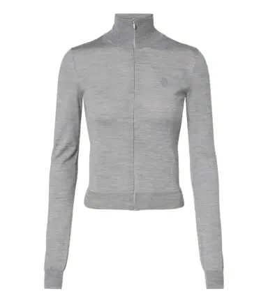 Gucci Wool and silk zip-up sweater | Thumbnail 1 Gucci Wool and silk zip-up sweater | Thumbnail 1