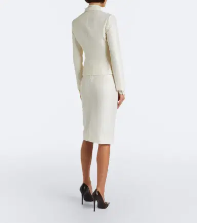 Gucci Silk faille pencil skirt | Thumbnail 2 Gucci Silk faille pencil skirt | Thumbnail 2