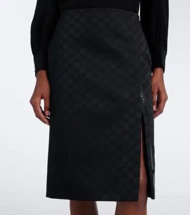 Gucci GG jacquard pencil skirt | Thumbnail 5 Gucci GG jacquard pencil skirt | Thumbnail 5