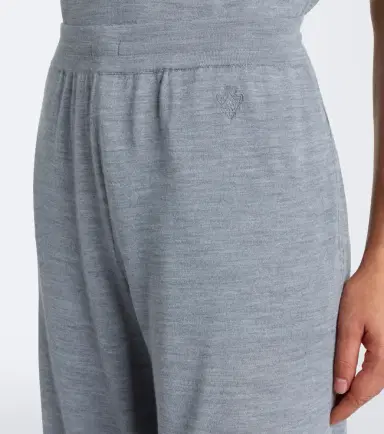 Gucci Wool and silk wide-leg pants | Thumbnail 2 Gucci Wool and silk wide-leg pants | Thumbnail 2