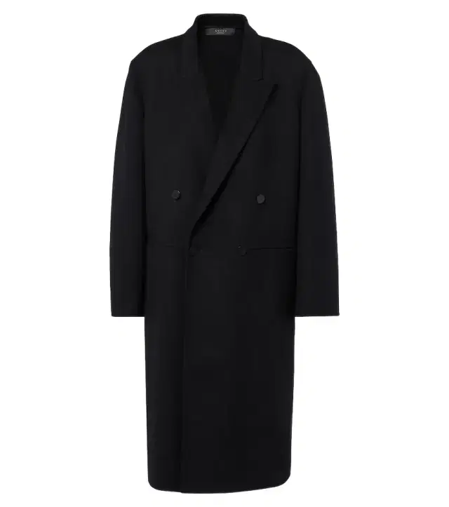 Double-breasted wool coat Double-breasted wool coat