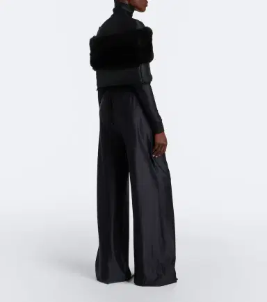 Gucci Silk-blend jersey wide-leg pants | Thumbnail 5 Gucci Silk-blend jersey wide-leg pants | Thumbnail 5