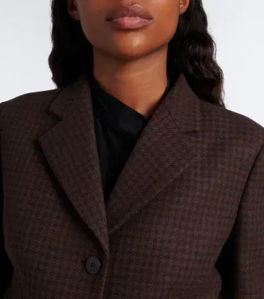 Gucci Houndstooth wool-blend blazer | Thumbnail 3 Gucci Houndstooth wool-blend blazer | Thumbnail 3