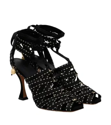Zimmermann Corsage canvas sandals | Thumbnail 1 Zimmermann Corsage canvas sandals | Thumbnail 1