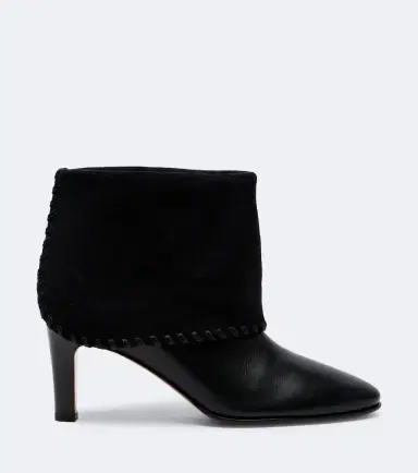 Zimmermann Alchemy suede-trimmed leather ankle boots | Thumbnail 2 Zimmermann Alchemy suede-trimmed leather ankle boots | Thumbnail 2