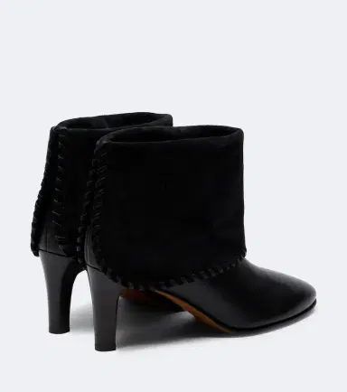 Zimmermann Alchemy suede-trimmed leather ankle boots | Thumbnail 4 Zimmermann Alchemy suede-trimmed leather ankle boots | Thumbnail 4