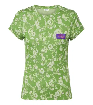 Loewe x Cosima Von Bonin floral cotton T-shirt | Thumbnail 1 Loewe x Cosima Von Bonin floral cotton T-shirt | Thumbnail 1