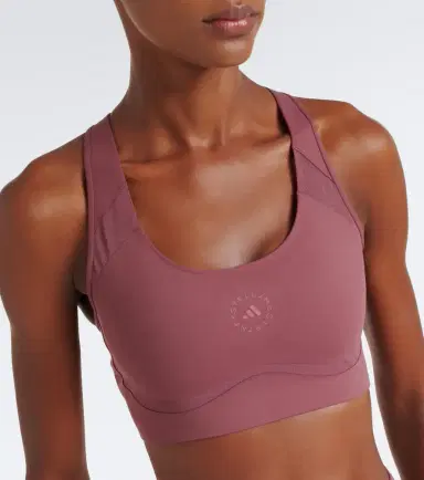 adidas by Stella McCartney Logo sports bra | Thumbnail 5 adidas by Stella McCartney Logo sports bra | Thumbnail 5