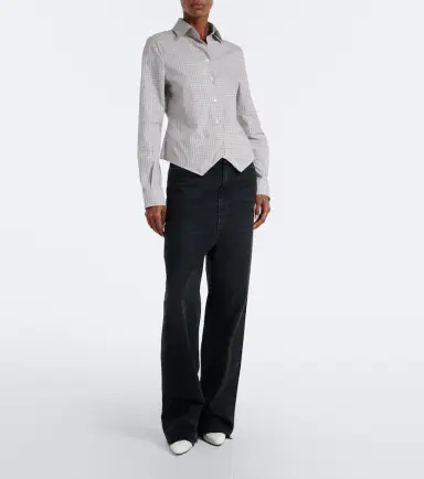 Maison Margiela Checked cotton shirt | Thumbnail 2 Maison Margiela Checked cotton shirt | Thumbnail 2