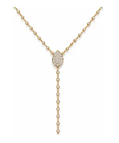 Wish Fine Jewelry 2.05ct Diamond 18K Gold Lariat Necklace | Thumbnail 1 Wish Fine Jewelry 2.05ct Diamond 18K Gold Lariat Necklace | Thumbnail 1