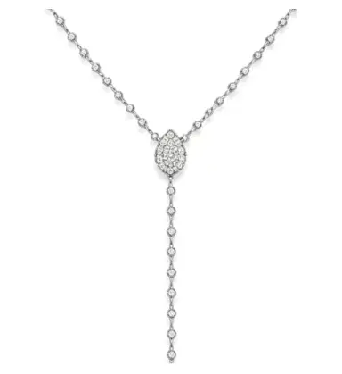 Wish Fine Jewelry 2.05ct Diamond 18K Gold Lariat Necklace | Thumbnail 1 Wish Fine Jewelry 2.05ct Diamond 18K Gold Lariat Necklace | Thumbnail 1