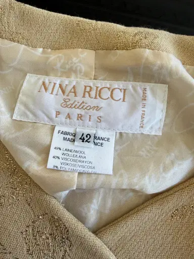 Jen Wonders Studio Nina Ricci Jacquard Jacket | Thumbnail 9 Jen Wonders Studio Nina Ricci Jacquard Jacket | Thumbnail 9