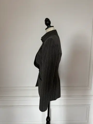 Jen Wonders Studio Pinstripe Mugler Blazer | Thumbnail 6 Jen Wonders Studio Pinstripe Mugler Blazer | Thumbnail 6