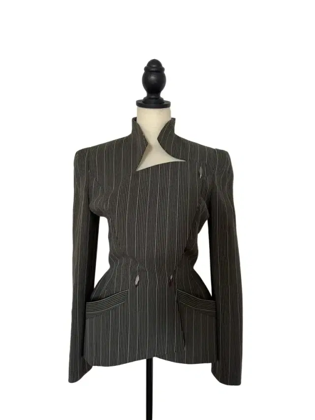 Pinstripe Mugler Blazer Pinstripe Mugler Blazer