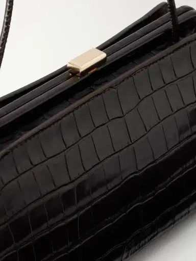 Loeffler Randall Zella Croc-effect Leather Clutch | Thumbnail 5 Loeffler Randall Zella Croc-effect Leather Clutch | Thumbnail 5