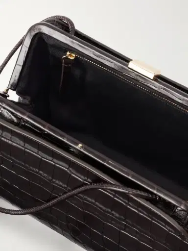 Loeffler Randall Zella Croc-effect Leather Clutch | Thumbnail 6 Loeffler Randall Zella Croc-effect Leather Clutch | Thumbnail 6