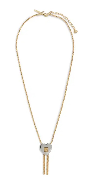Lele Sadoughi Sweetheart Fringe Pendant Necklace | Thumbnail 1 Lele Sadoughi Sweetheart Fringe Pendant Necklace | Thumbnail 1