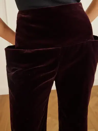 Alaïa Cotton-velour Straight-leg Pants | Thumbnail 5 Alaïa Cotton-velour Straight-leg Pants | Thumbnail 5