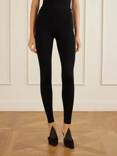 Alaïa High-rise Wool-blend Leggings | Thumbnail 3 Alaïa High-rise Wool-blend Leggings | Thumbnail 3