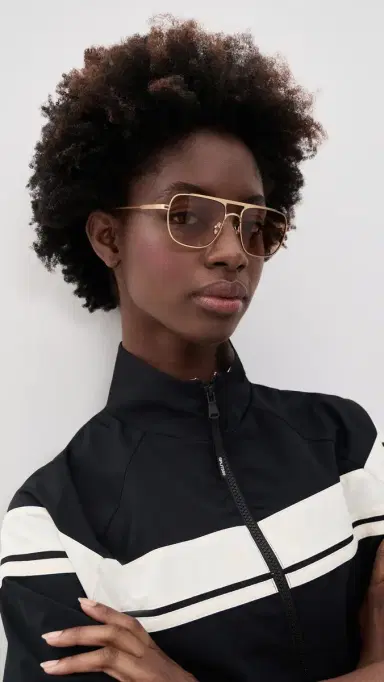 Elisa Johnson Jane Metal Sunglasses | Thumbnail 3 Elisa Johnson Jane Metal Sunglasses | Thumbnail 3