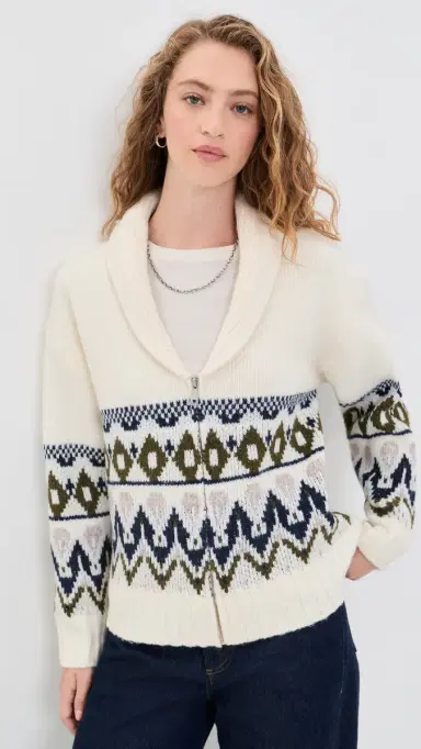 Joe's Jeans The Inga Fair Isle Cardigan | Thumbnail 2 Joe's Jeans The Inga Fair Isle Cardigan | Thumbnail 2