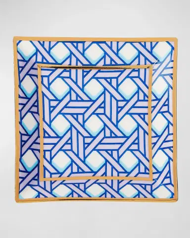 Jonathan Adler Basketweave Square Tray | Thumbnail 2 Jonathan Adler Basketweave Square Tray | Thumbnail 2