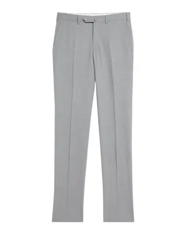 Isaia Men's Wool Flat Front Pants | Thumbnail 1 Isaia Men's Wool Flat Front Pants | Thumbnail 1