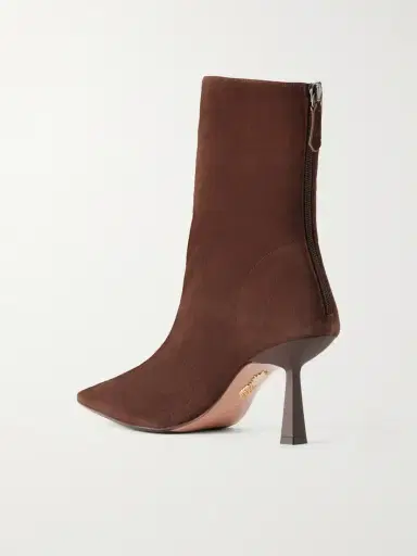 Aquazzura Sentier 75 Suede Ankle Boots | Thumbnail 3 Aquazzura Sentier 75 Suede Ankle Boots | Thumbnail 3