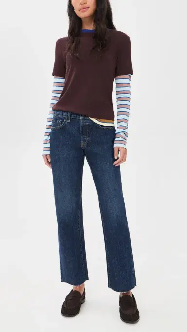 Askk NY Lowrise Straight Jeans | Thumbnail 5 Askk NY Lowrise Straight Jeans | Thumbnail 5