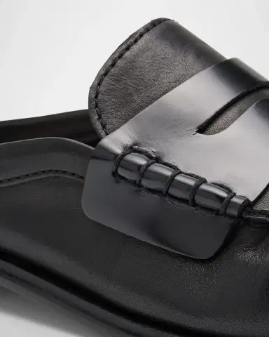 rag & bone Carter Leather Penny Loafer Mules | Thumbnail 6 rag & bone Carter Leather Penny Loafer Mules | Thumbnail 6