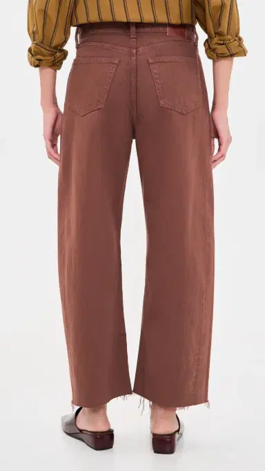 Ag Hattie Crop Barrel Jeans | Thumbnail 3 Ag Hattie Crop Barrel Jeans | Thumbnail 3