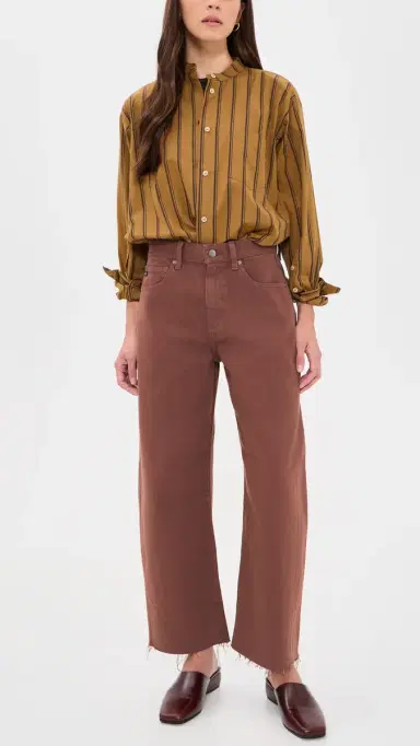 Ag Hattie Crop Barrel Jeans | Thumbnail 5 Ag Hattie Crop Barrel Jeans | Thumbnail 5