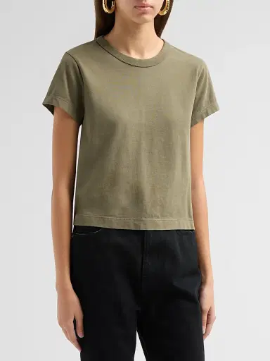 rag & bone Women's Kelly Perfect Cotton T-Shirt | Thumbnail 4 rag & bone Women's Kelly Perfect Cotton T-Shirt | Thumbnail 4