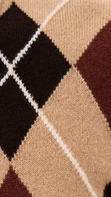 MSGM Argyle Sweater | Thumbnail 6 MSGM Argyle Sweater | Thumbnail 6