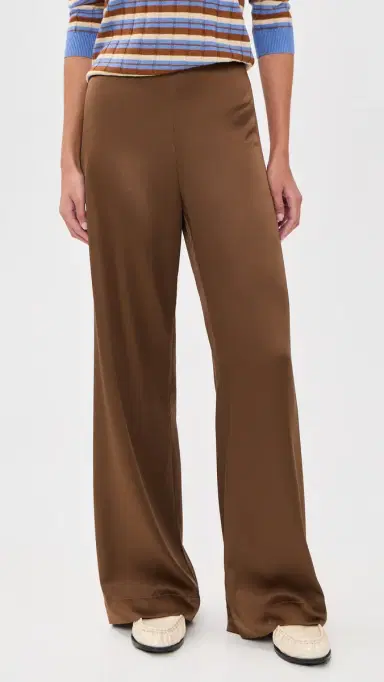 Staud Stroll Silk Pants | Thumbnail 2 Staud Stroll Silk Pants | Thumbnail 2