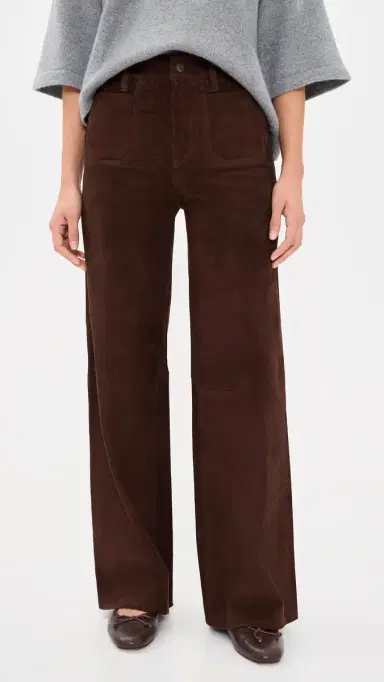 Frame Suede Le Slim Palazzo Modernist Pocket Pants | Thumbnail 2 Frame Suede Le Slim Palazzo Modernist Pocket Pants | Thumbnail 2