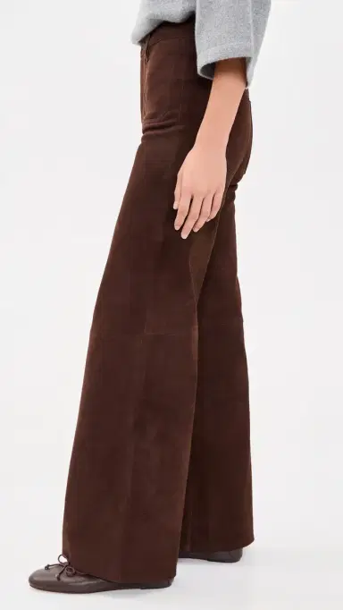 Frame Suede Le Slim Palazzo Modernist Pocket Pants | Thumbnail 4 Frame Suede Le Slim Palazzo Modernist Pocket Pants | Thumbnail 4
