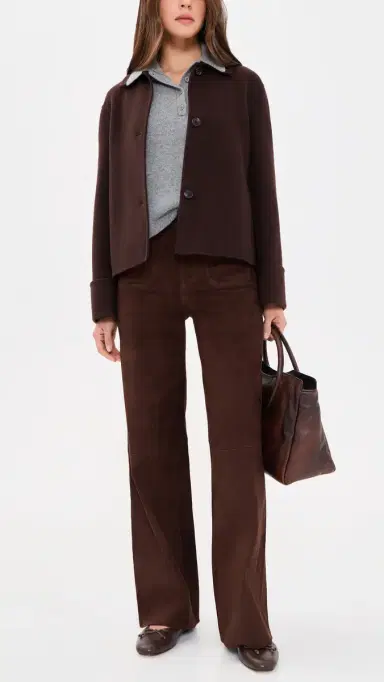 Frame Suede Le Slim Palazzo Modernist Pocket Pants | Thumbnail 5 Frame Suede Le Slim Palazzo Modernist Pocket Pants | Thumbnail 5