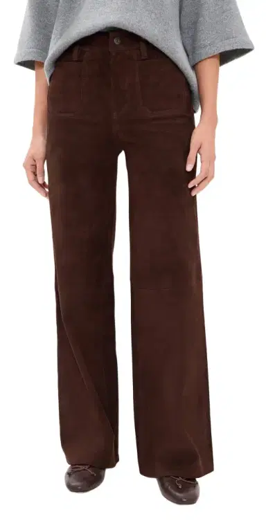 Frame Suede Le Slim Palazzo Modernist Pocket Pants | Thumbnail 1 Frame Suede Le Slim Palazzo Modernist Pocket Pants | Thumbnail 1