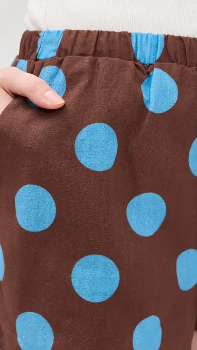 Bailey Rose Polka Dot Mini Shorts | Thumbnail 6 Bailey Rose Polka Dot Mini Shorts | Thumbnail 6