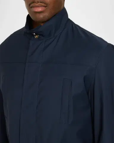 Isaia Men's Wool-Blend Jacket | Thumbnail 5 Isaia Men's Wool-Blend Jacket | Thumbnail 5