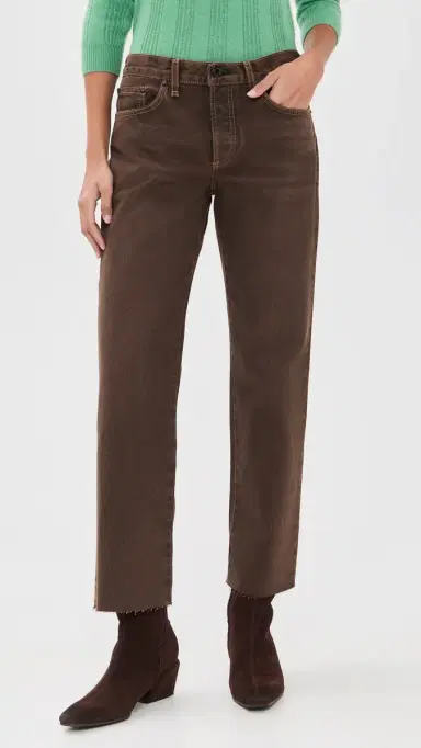 Askk NY Low Straight Jeans | Thumbnail 2 Askk NY Low Straight Jeans | Thumbnail 2