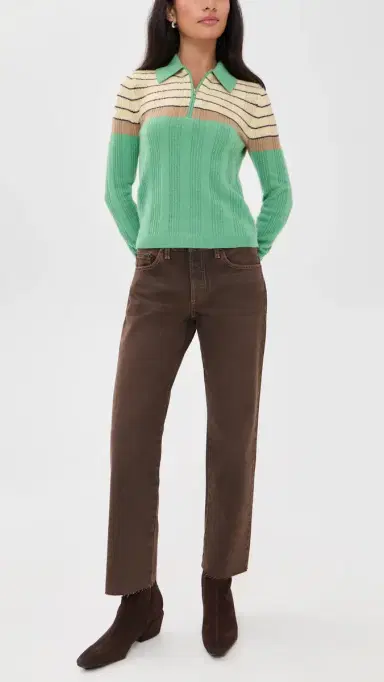 Askk NY Low Straight Jeans | Thumbnail 5 Askk NY Low Straight Jeans | Thumbnail 5