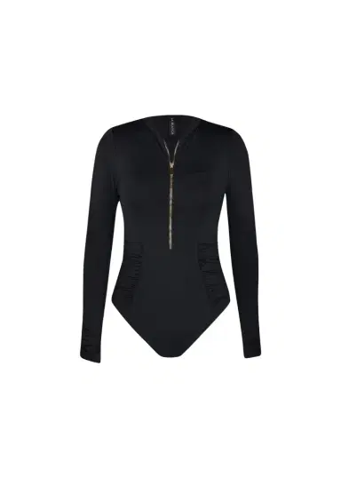 La Blanca Island Goddess Shirred Rashguard Paddlesuit | Thumbnail 1 La Blanca Island Goddess Shirred Rashguard Paddlesuit | Thumbnail 1