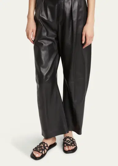 Loewe Petal Leather Anagram Slide Sandals | Thumbnail 2 Loewe Petal Leather Anagram Slide Sandals | Thumbnail 2