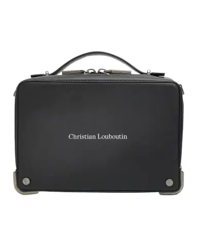 Christian Louboutin Men's Tactile Leather Briefcase | Thumbnail 1 Christian Louboutin Men's Tactile Leather Briefcase | Thumbnail 1