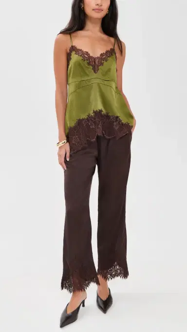 Bailey Rose Lace Trim Pants | Thumbnail 5 Bailey Rose Lace Trim Pants | Thumbnail 5