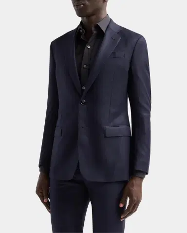 Giorgio Armani Men's Textured Wool Single-Breasted Suit | Thumbnail 6 Giorgio Armani Men's Textured Wool Single-Breasted Suit | Thumbnail 6